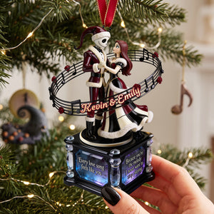 Eternal Choir Of Love Acrylic Ornament - Personalized Christmas Gifts For Couples 03tota110826-Homacus