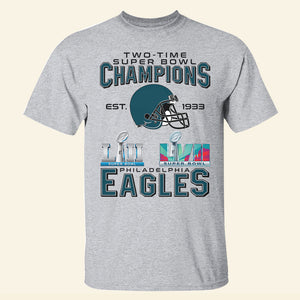 Personalized Gifts For American Football Shirt We're Champions 03QHQN300123-Homacus
