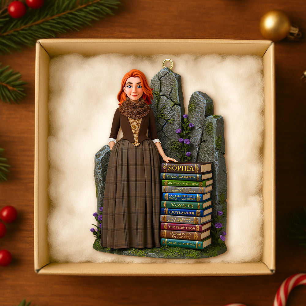 Personalized Gifts For Book Lovers Christmas Ornament 01hutn171025-Homacus