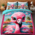 Gift For Flamingo Lovers Quilt Bedding Set 03HULU180125-Homacus