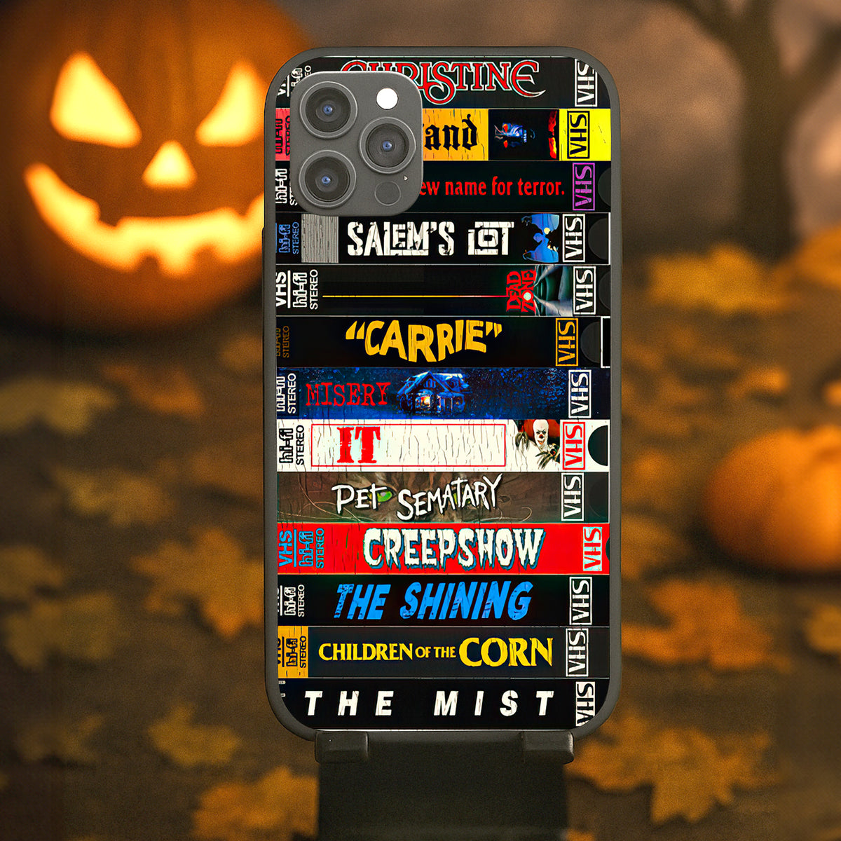 Horror Movie VHS Phone Case - Halloween Gifts For Horror Fans 04HUTN070825-Homacus