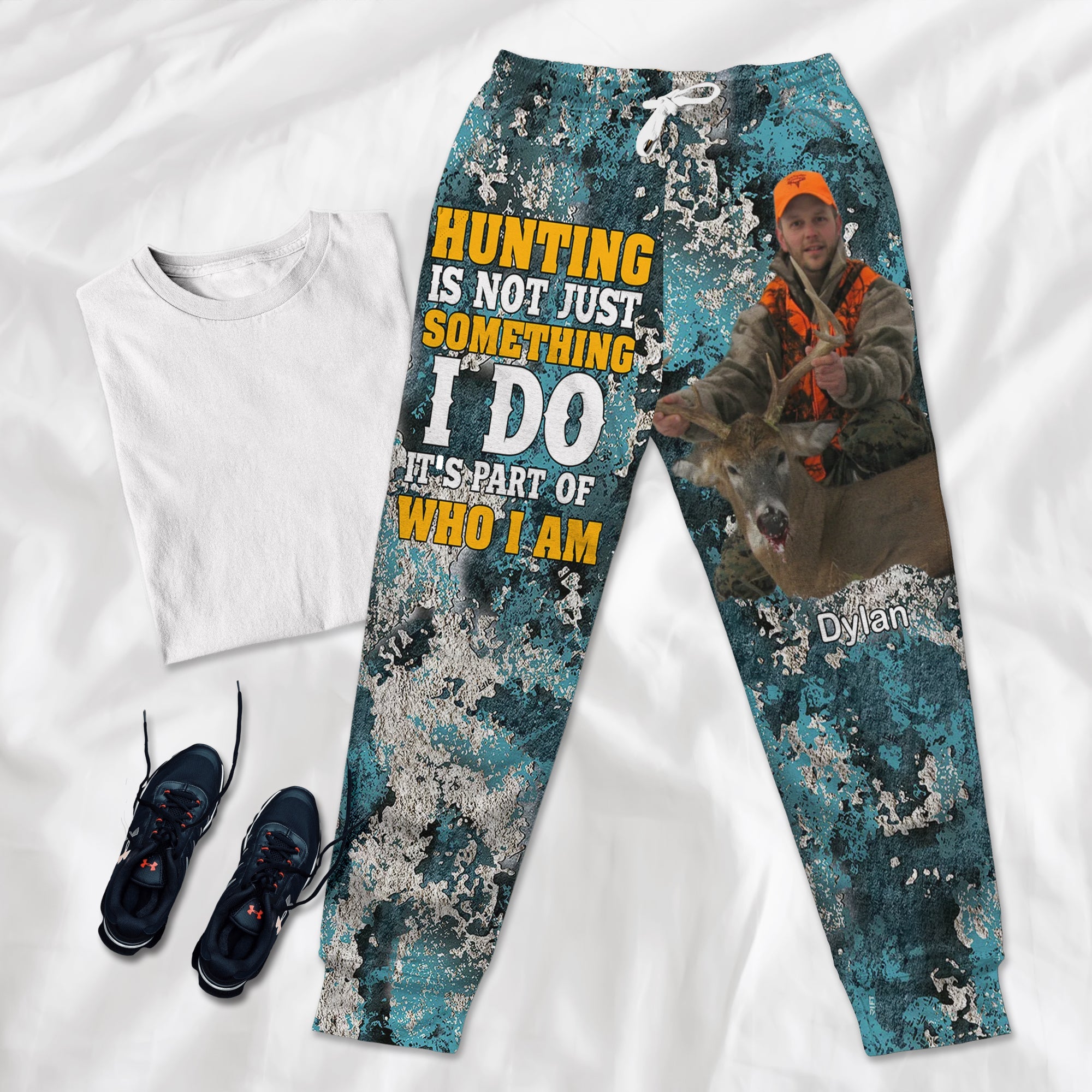 Personalized Custom Photo Gifts For Hunting Lover 3D Sweatpants 04OHLU171224-Homacus