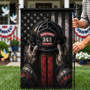 Heroic Firefighters Thank For The Sacrifices Memorial Garden Flag 02qhdh040826-Homacus