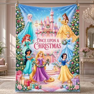 Once Upon A Christmas Blanket - Personalized Gift For Fantasy Lovers 03TYTA061026-Homacus