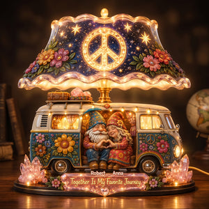 Peaceful Journey Light Box - Personalized Gifts For Couple 02padt070726