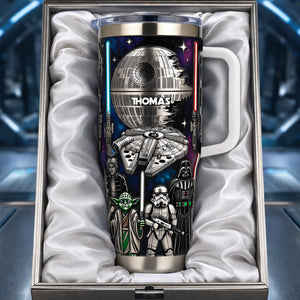 Futuristic Space Warrior Tumbler - Personalized Gifts 03ohlu050326-Homacus