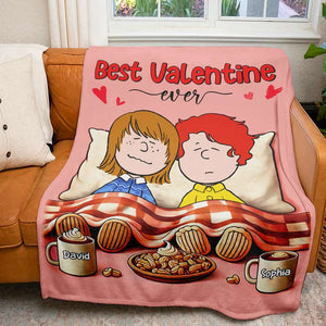 Personalized Gifts For Couple Blanket 04OHTN051224HH-Homacus