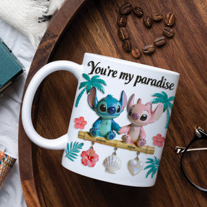 Romantic Couple Coffee Mug - Personalized Gifts For Couple 01toqn080126-Homacus