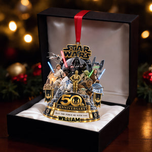 Warriors Merry Christmas Acrylic Ornament - Personalized Christmas Gifts 05ohlu100926-Homacus