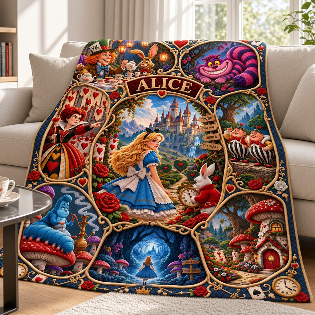 A World Of Wonder Blanket - Personalized Gift For Fantasy Lovers 04TTTA061026-Homacus