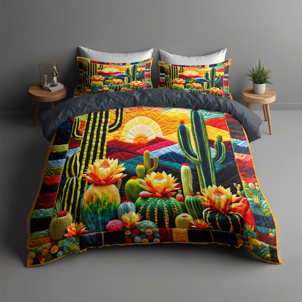 Catus Quilt Bed Set 041hutn210125-Homacus