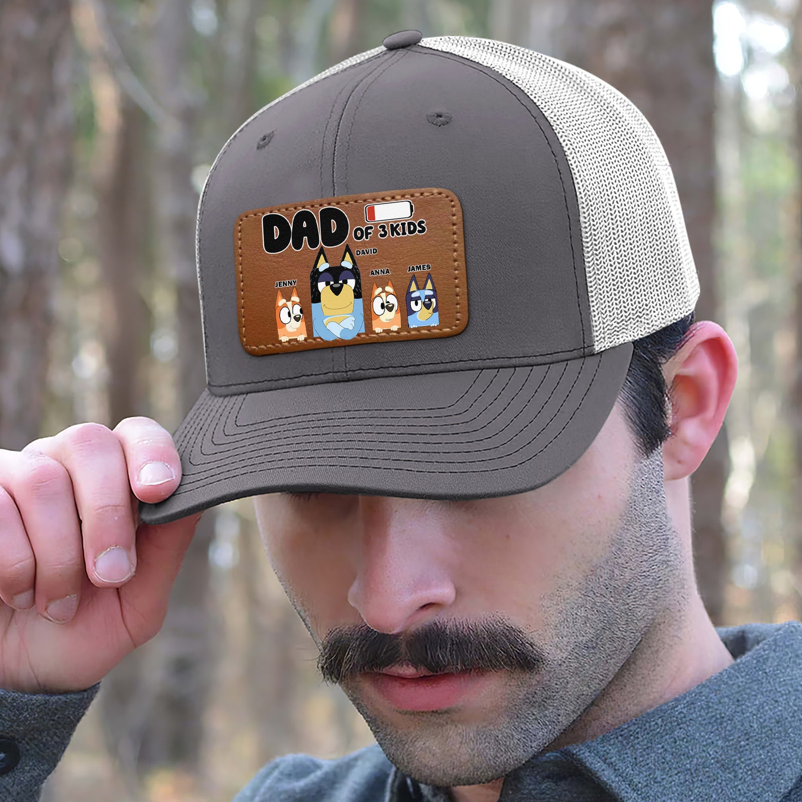 Dog Dad Trucker Hat - Personalized Gifts For Father 03OHTN170524-Homacus