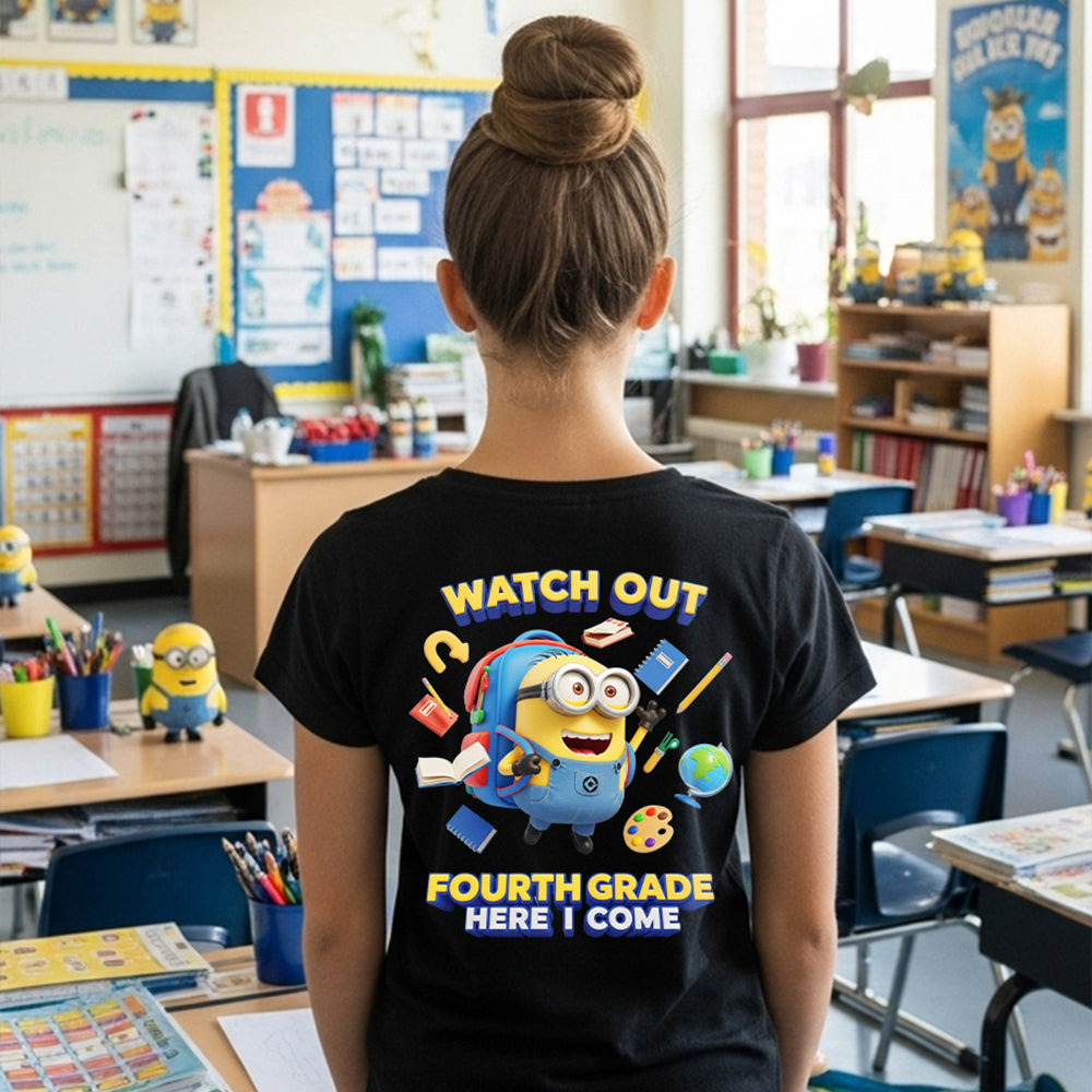 Cute Cartoon Shirt Personalized Back To School Gifts For Kids 01tgtn310725-Homacus