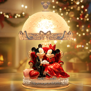 Romantic Couple Acrylic Light Box - Personalized Gifts For Couples 03PAQN131125-Homacus