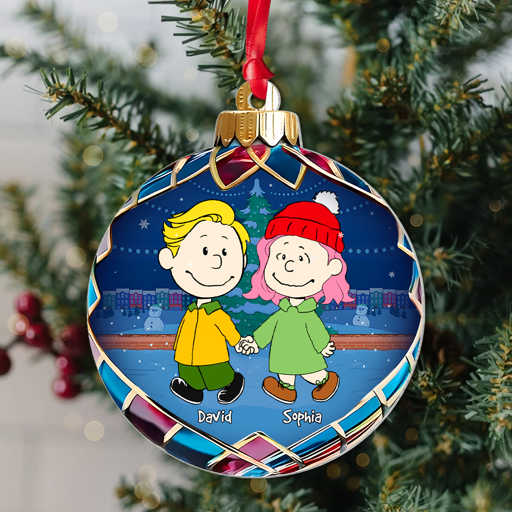 Personalized Gifts For Couple Christmas Ornament 01OHPU121124HH-Homacus