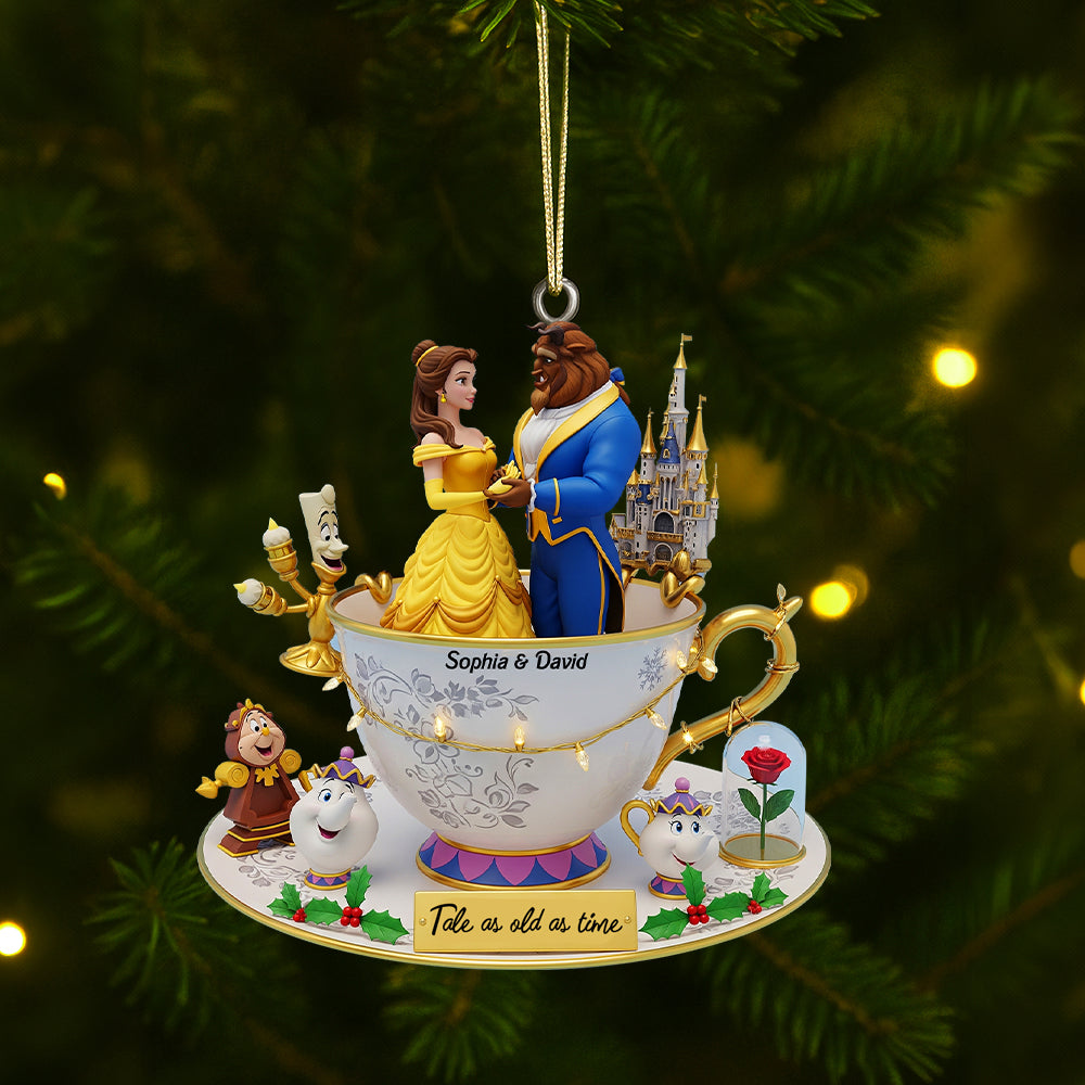 Fairy Tales Christmas Acrylic Ornament Personalized Gifts For Couple 04ohtn140825-Homacus