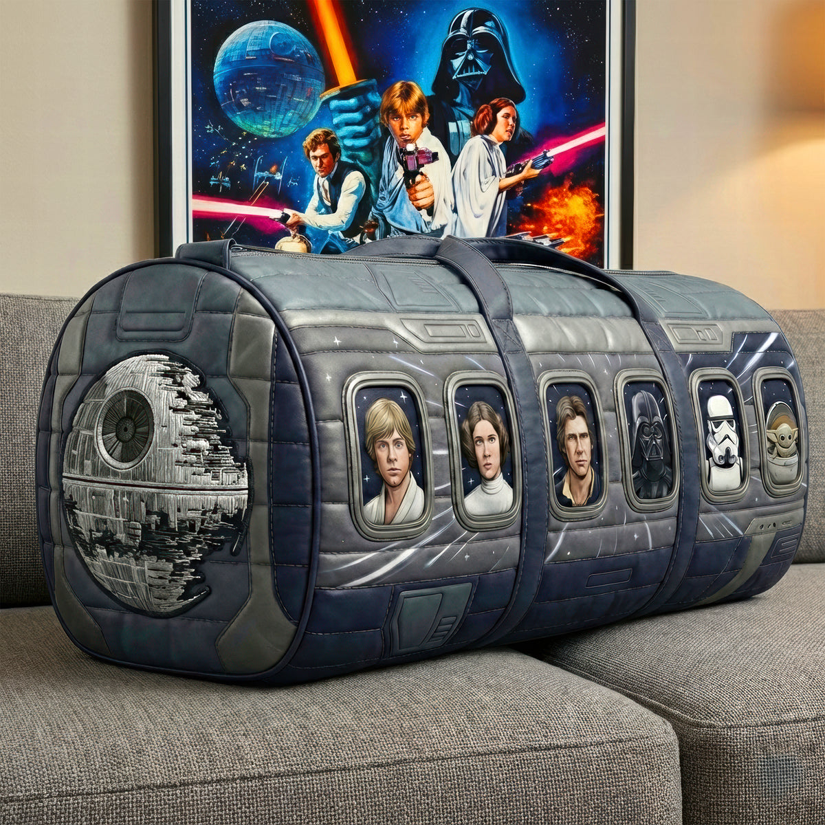 Cosmic Crew Quilted Duffle Bag - Personalized Gifts 03naqn190126-Homacus
