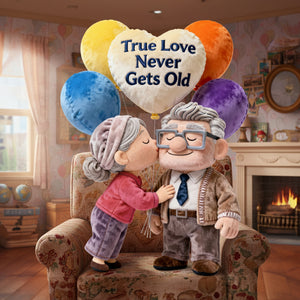 A Lifetime Of Love Shaped Pillow - Personalized Gifts For Couples 03NALU091225