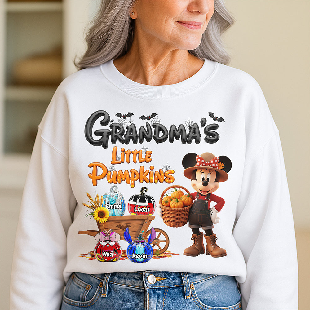 Halloween Grandma Shirt - Personalized Gifts For Grandma 03ohta120825-Homacus