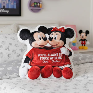 Couple In Cute Shirt Pillow, Personalized Gifts For Couple 03qhtn111225-Homacus