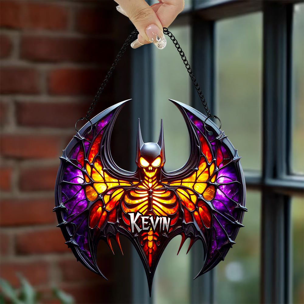 Dark Wings Suncatcher Ornament Personalized Gifts for Fans 04DTDT310725-Homacus