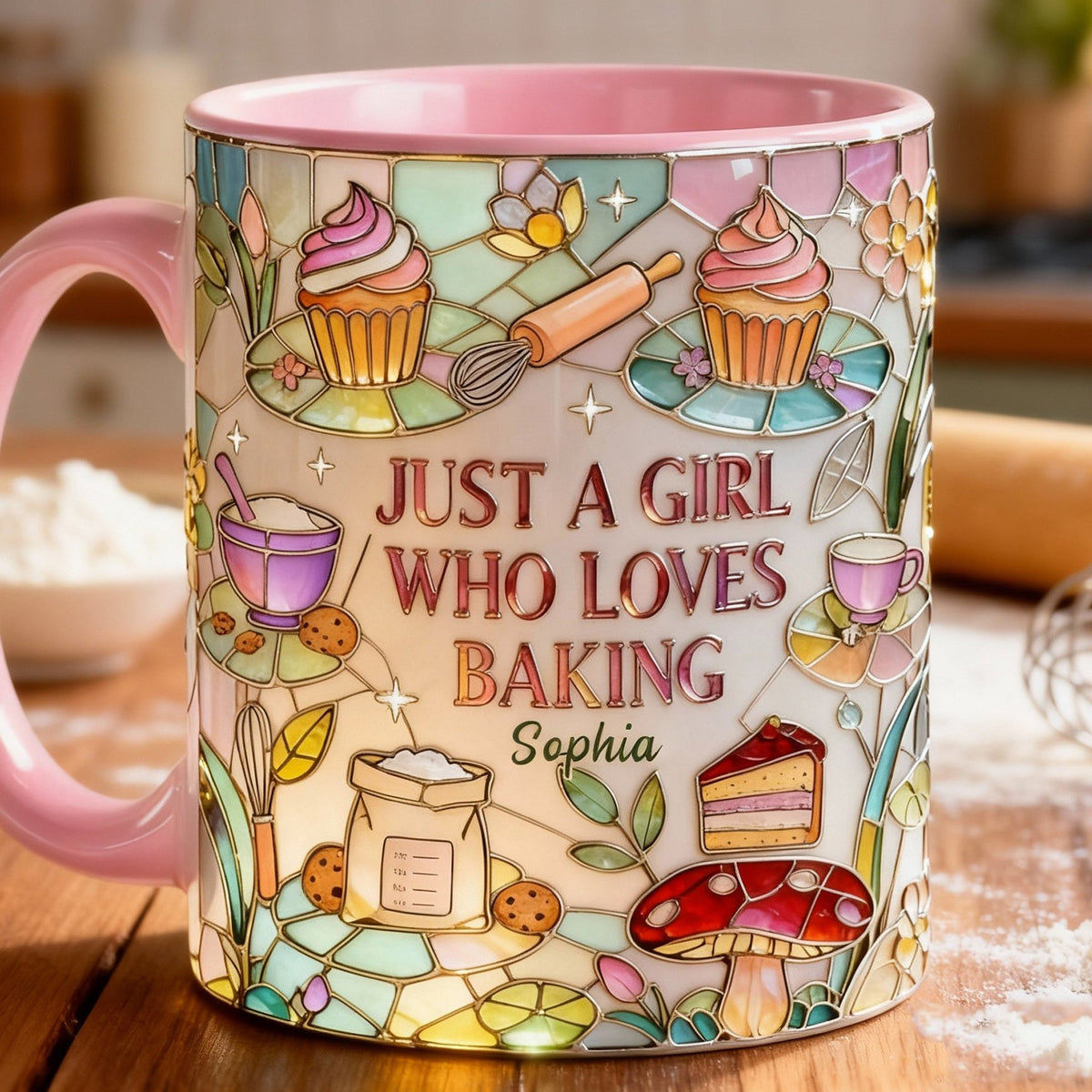 Personalized Gifts For Baking Lovers Accent Mug 06HYTN170126-Homacus