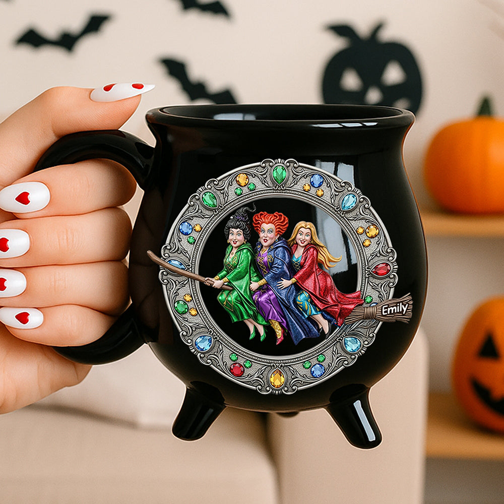 Enchanting Witches Cauldron Mug - Personalized Halloween Gifts For Witch Lovers 01ohqn200825-Homacus