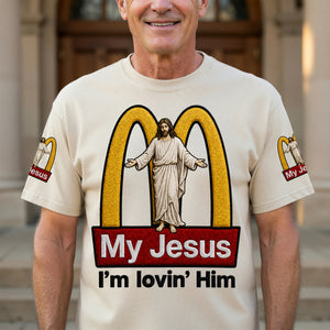 Loving Jesus Shirt - Personalized Gifts For Christians 01naqn170626
