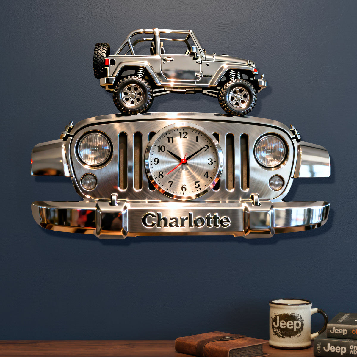 Off-road Acrylic Hanging Wall Clock - Personalized Gifts For Off-road Lovers 02tgqn291225-Homacus