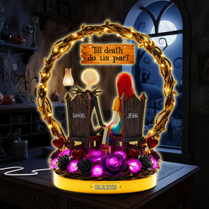 Dark Romance Couple Light Box - Personalized Gift For Couples 04TOLU101125-Homacus