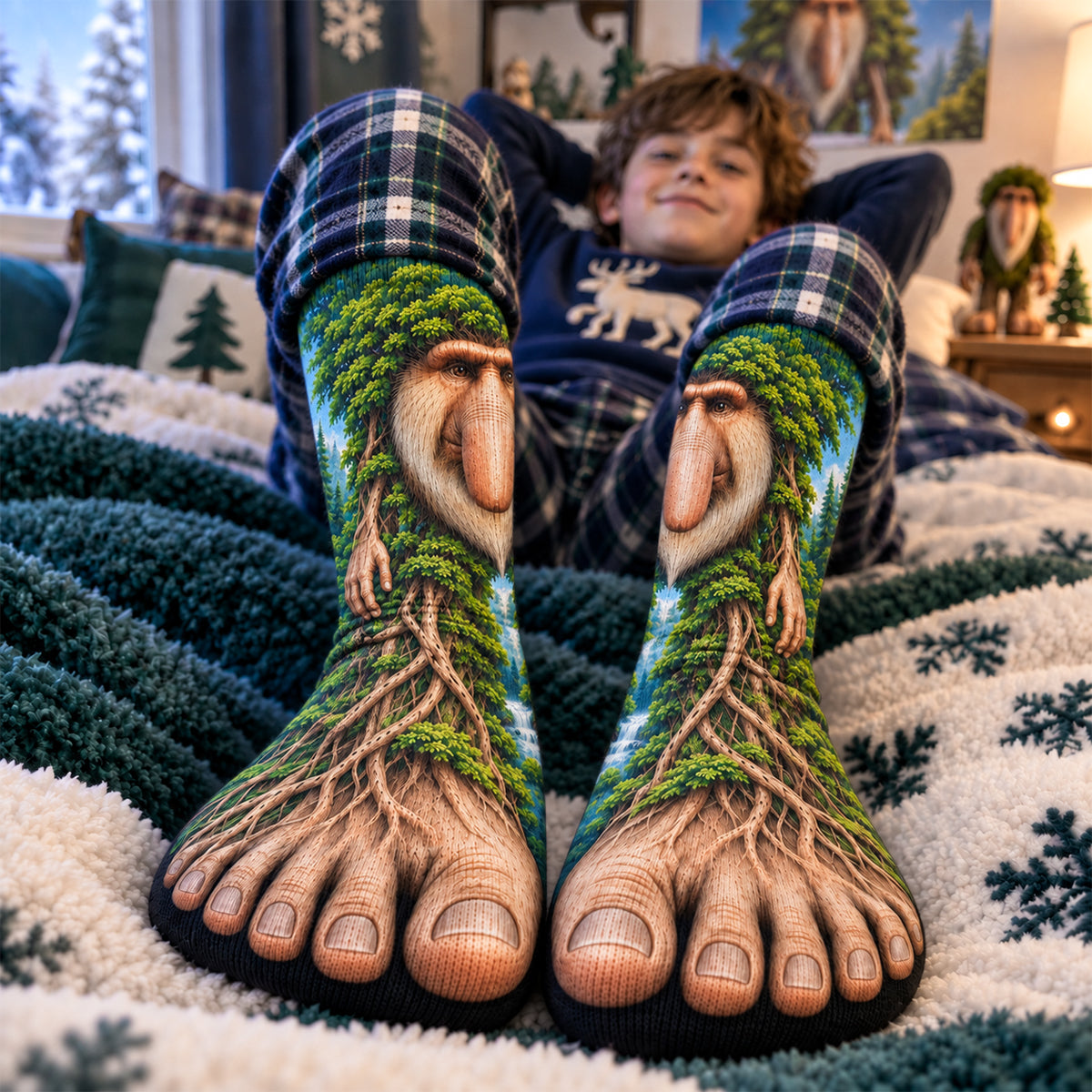 Brainrot Brr Brr Patapim Fun Socks, Personalized Gifts 05qhdh170926
