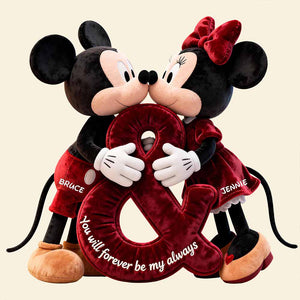 Romantic Couple Custom Shape Pillow - Personalized Gifts For Couples 02ohdt091225-Homacus