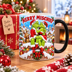 Merry Mischief Couples Magic Mug - Personalized Christmas Gifts For Couples 01tyqn170926-Homacus