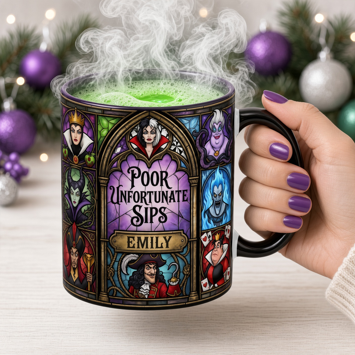 Mystical Villains Accent Mug - Personalized Gifts 07haqn231026-Homacus