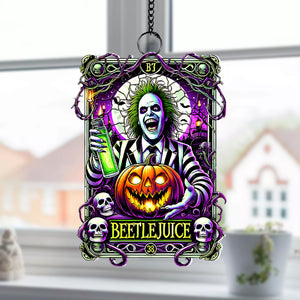 Gift For Horror Fans, Acrylic Suncatcher Ornament 05HUTN100924 Halloween Horror Movie Gift-Homacus