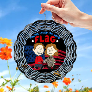 Personalized Gifts For Veteran Couple Wind Spinner 05toqn170125hg-Homacus