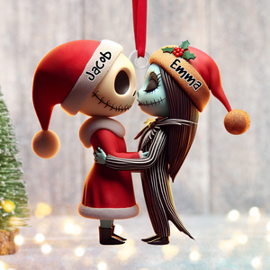 Personalized Gifts For Horror Couple Christmas Ornament 01OHPU131124-Homacus