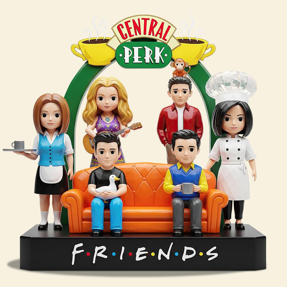 Friends Acrylic Plaque - Personalized Gifts For Besties 06NADT280525-Homacus