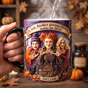 Funny Witchy Morning Magic Mug - Personalized Halloween Gifts 07hudh100926