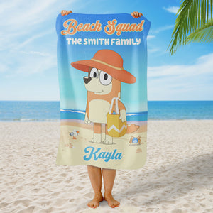 Personalized Gifts For Sister Beach Towel 02NADT260624-Homacus