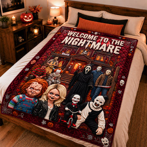 Villain Blanket Halloween - Personalized Gifts For Horror Lovers 04tydh100826-Homacus