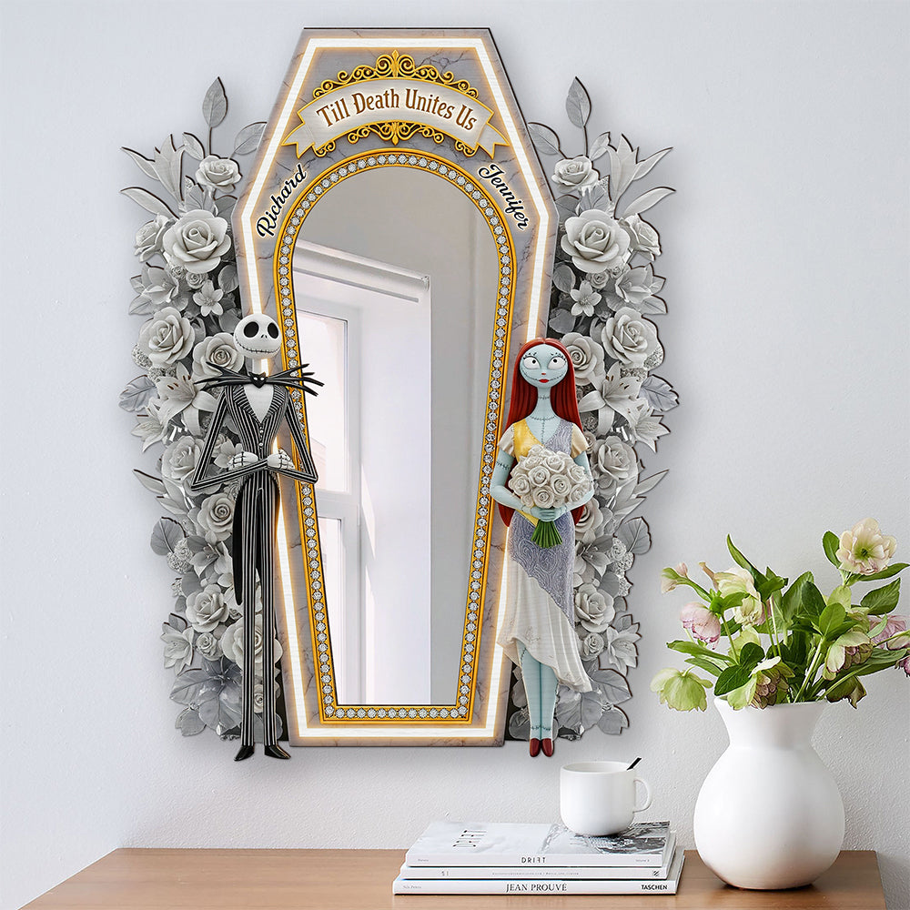 Spooky Couple Mirror - Personalized Gifts For Couple 02ohqn220725-Homacus