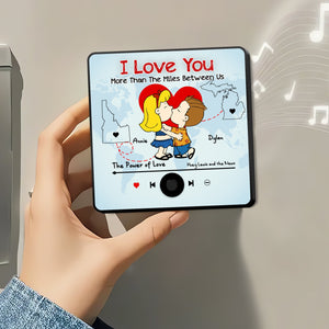 Custom Music Fridge Magnet Gifts For Couples Long Distance 02XQLU271224HG-Homacus