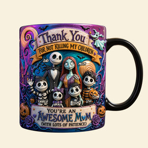 Patient Mom With Michievous Kids Magic Mug - Personalized Mother's Day Gifts For Wife 05qhdt240526-Homacus