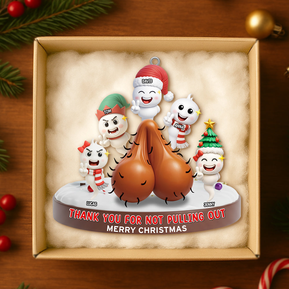 Personalized Funny Gifts For Dad Christmas Ornament 05ohtn081025-Homacus
