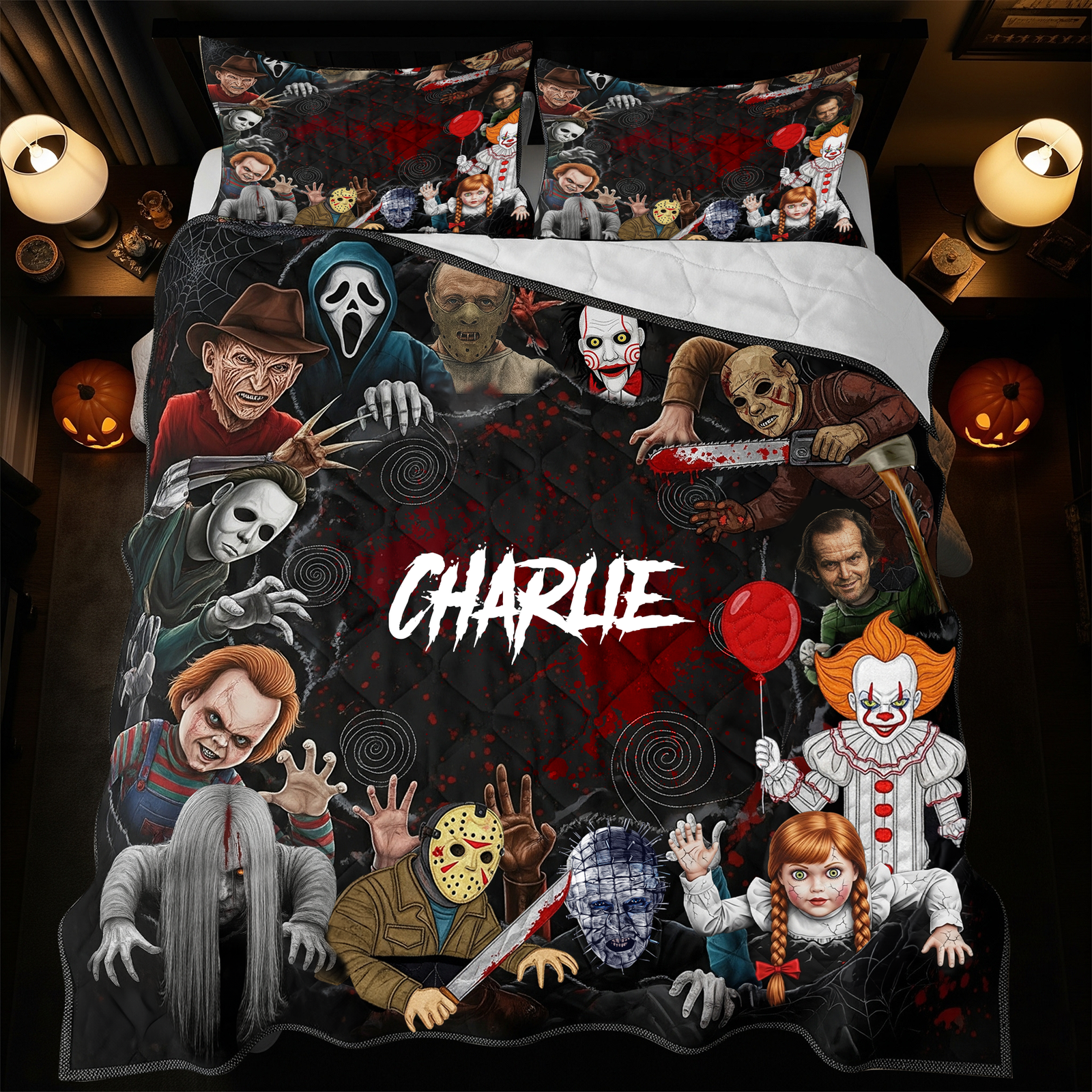 The Dead Rising Quilt Bed Set - Personalized Gifts For Horror Fans 02QHLU110825-Homacus