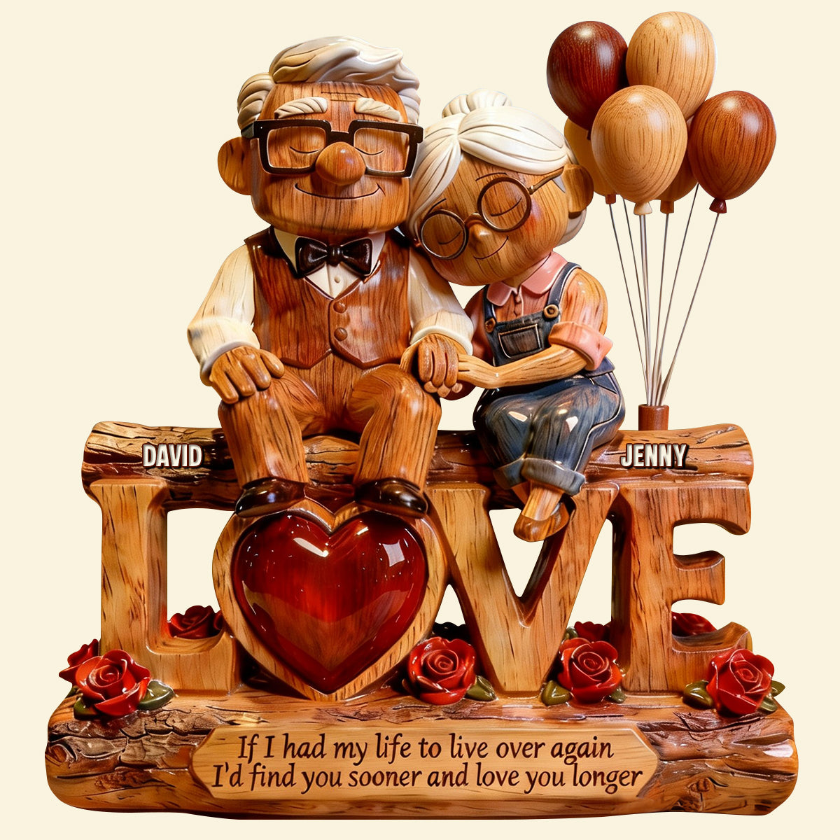 Romantic Couple Acrylic Plaque – Personalized Gifts For Couple 04tgtn050226-Homacus