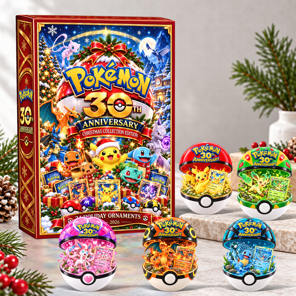 30th Anniversary Creature Christmas Advent Calendar Blind Box - Personalized Gifts For Christmas 04ohqn051026