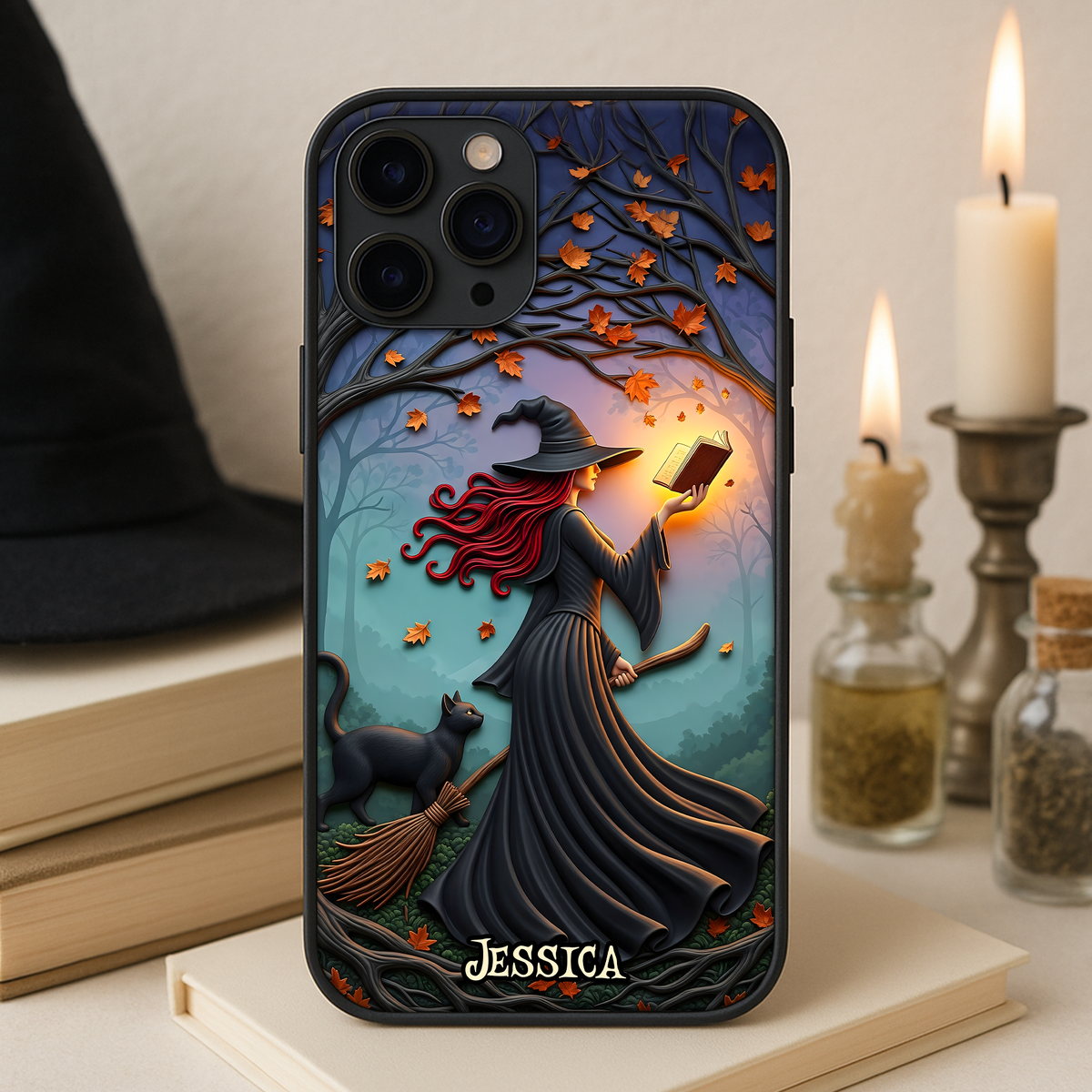 Witch Phone Case - Personalized Gifts For Witch Girl 01napu140625-Homacus