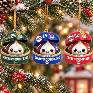 Sport Dumpling Ornament - Personalized Gifts For Sport Fans Christmas Ornament 02HUQN250926